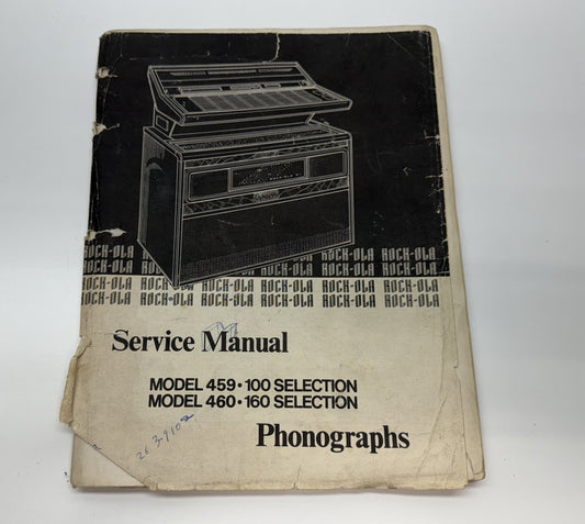 Rock-Ola 459 and 460 Service Manual