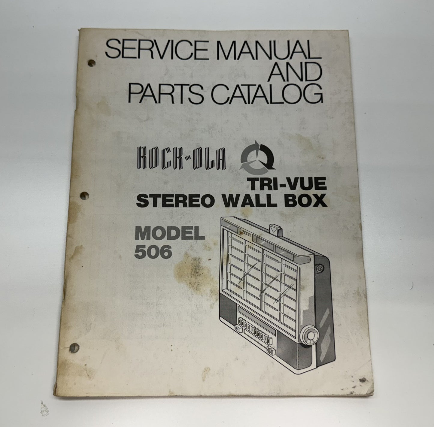 Rock-Ola 506 Wall Box Service Manual and Parts Catalog