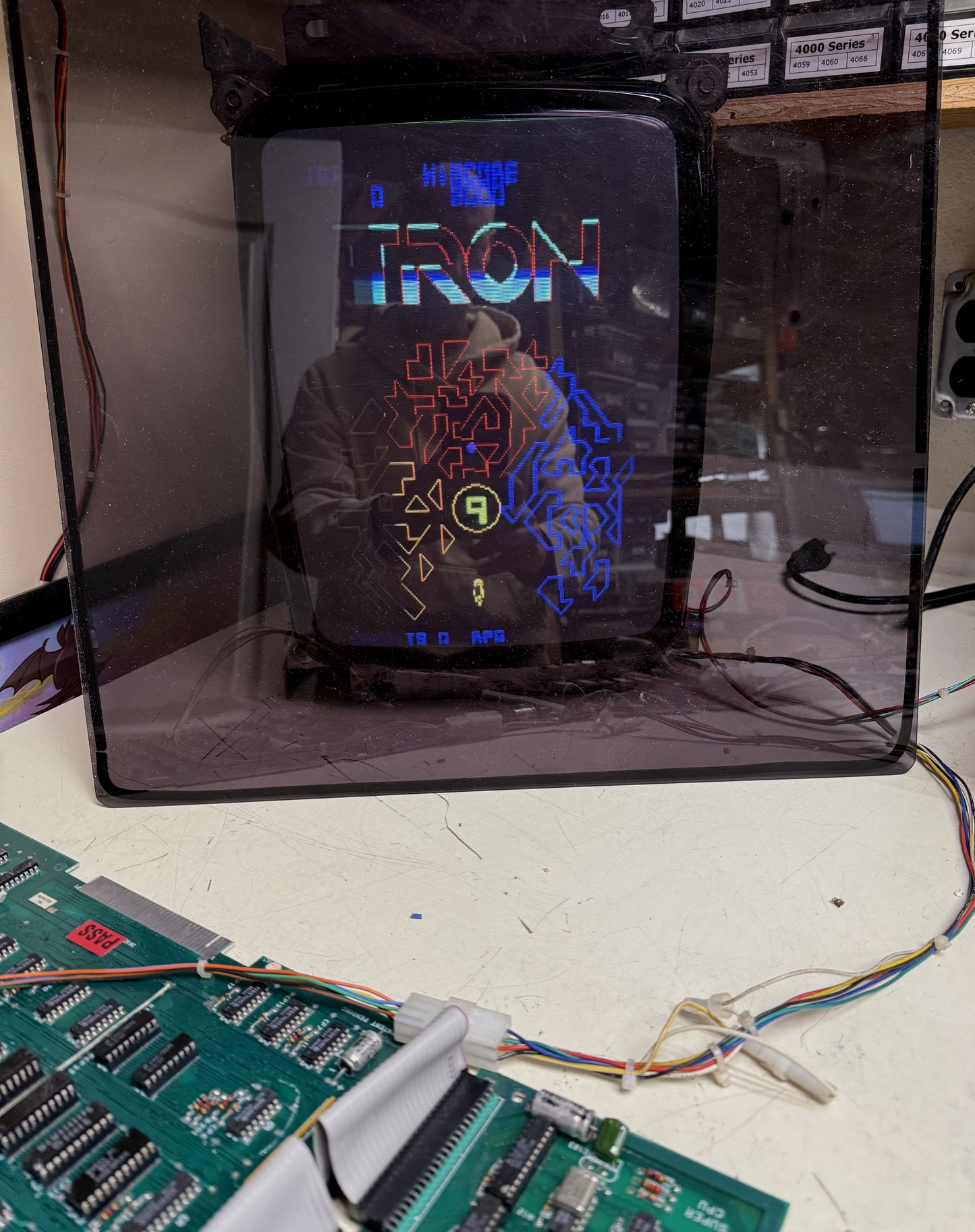 Tron Circuit Board, PCB, Works