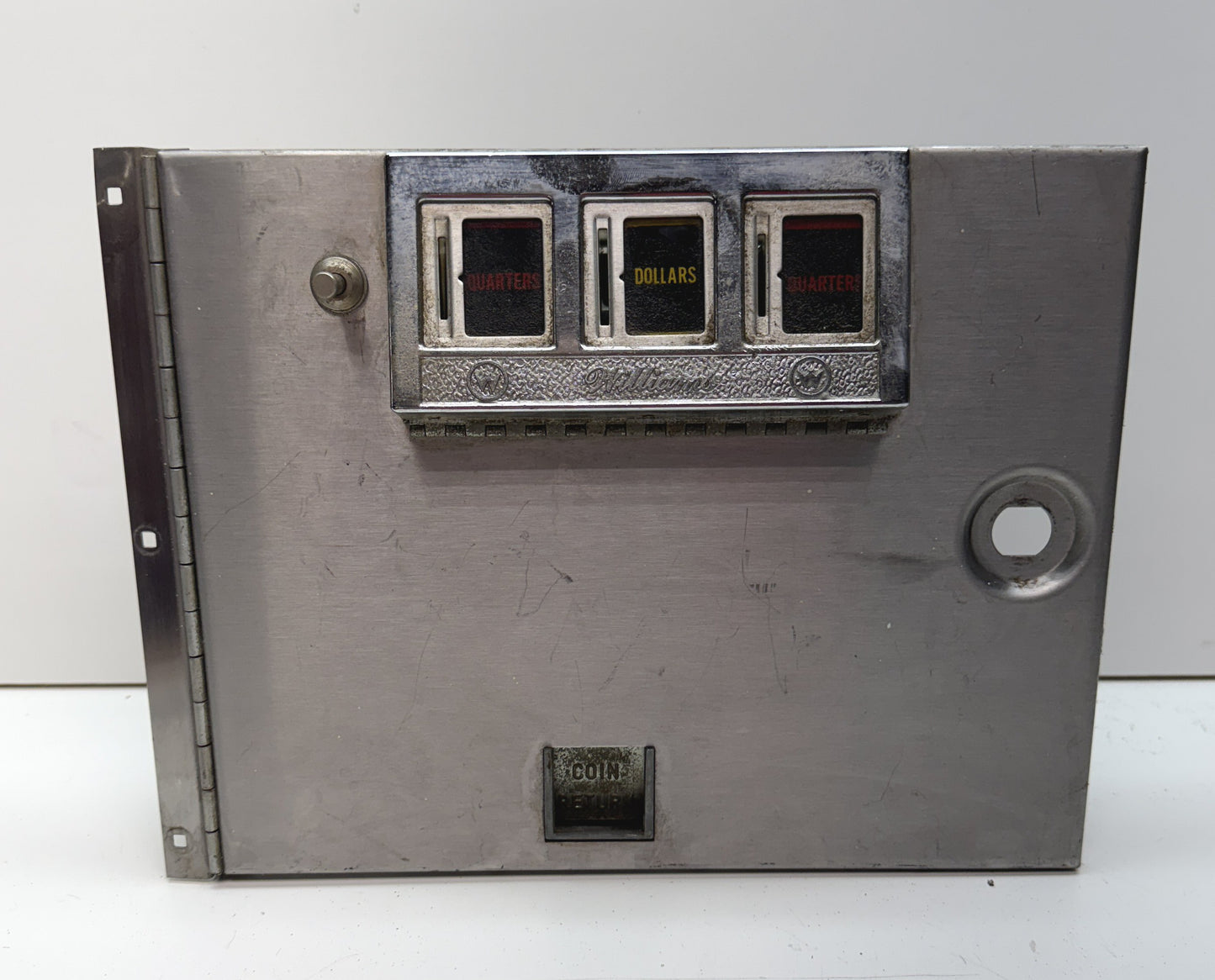 Williams 3-Slot Stainless Steel Early Coin Door, No Frame