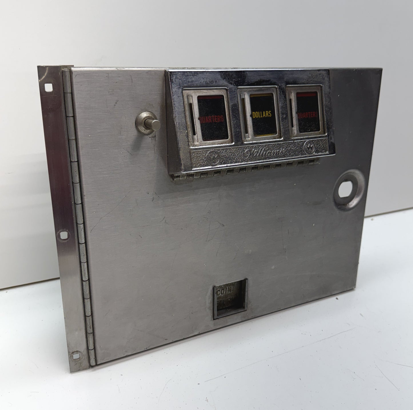 Williams 3-Slot Stainless Steel Early Coin Door, No Frame