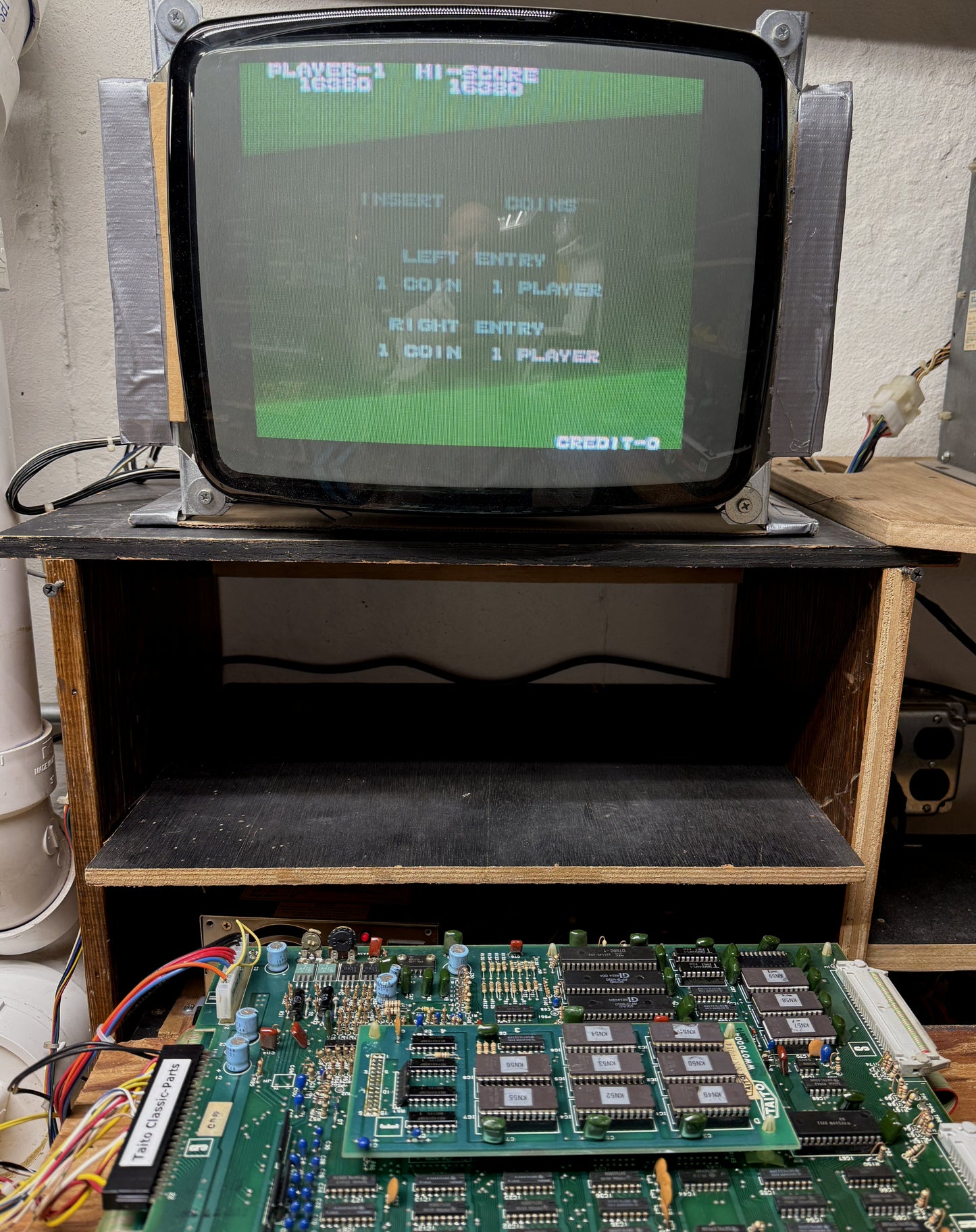 Jungle King Circuit Board, PCB, Works