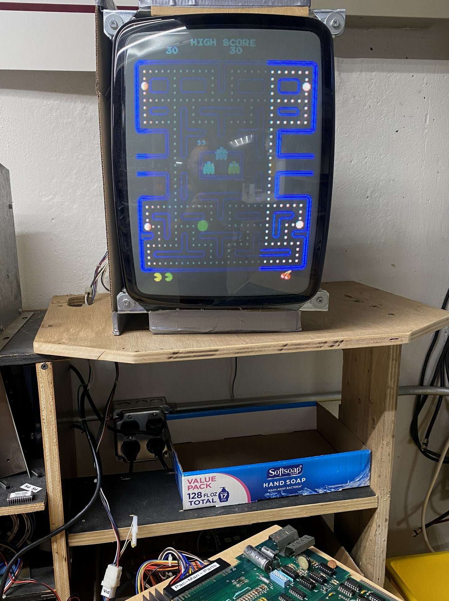 Pac-Man Circuit Board, Working