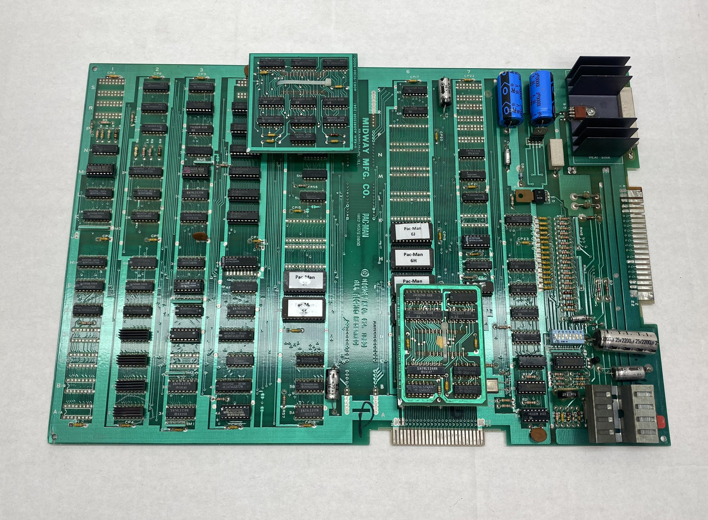 Pac-Man Circuit Board, Working