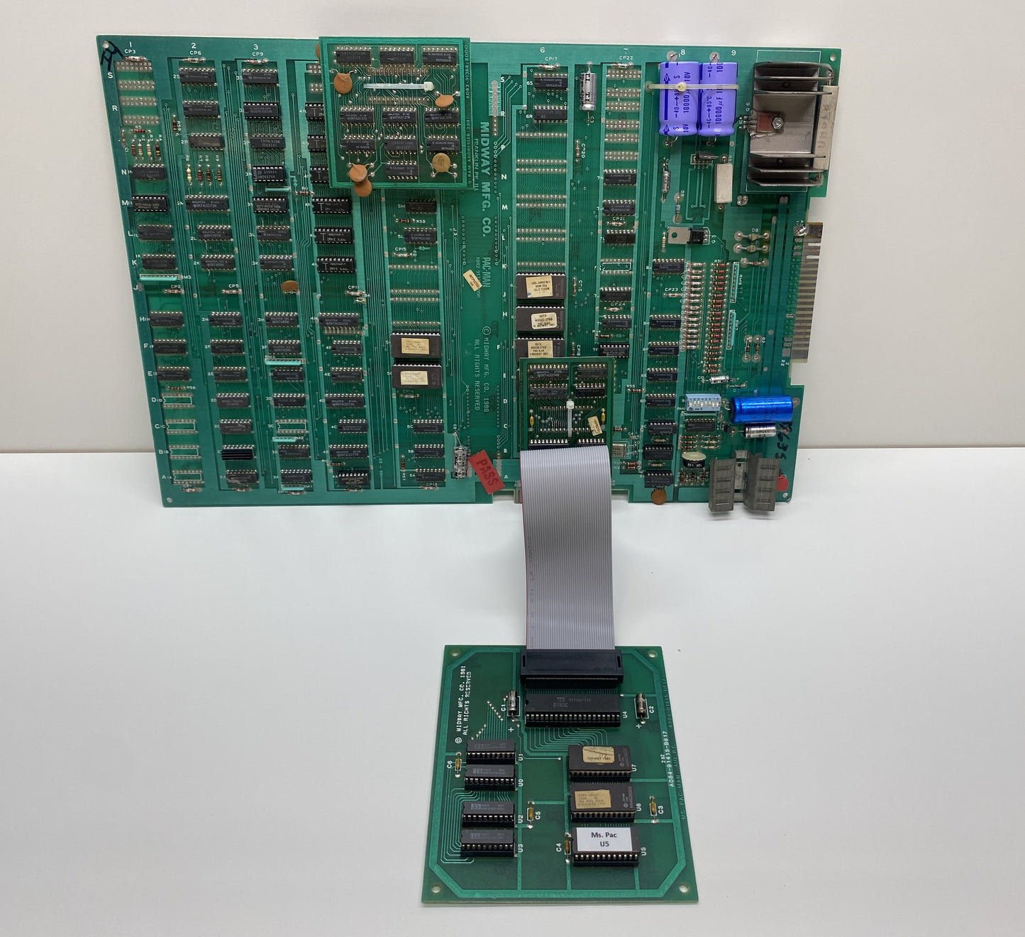 Ms. Pac-Man Circuit Board, Working