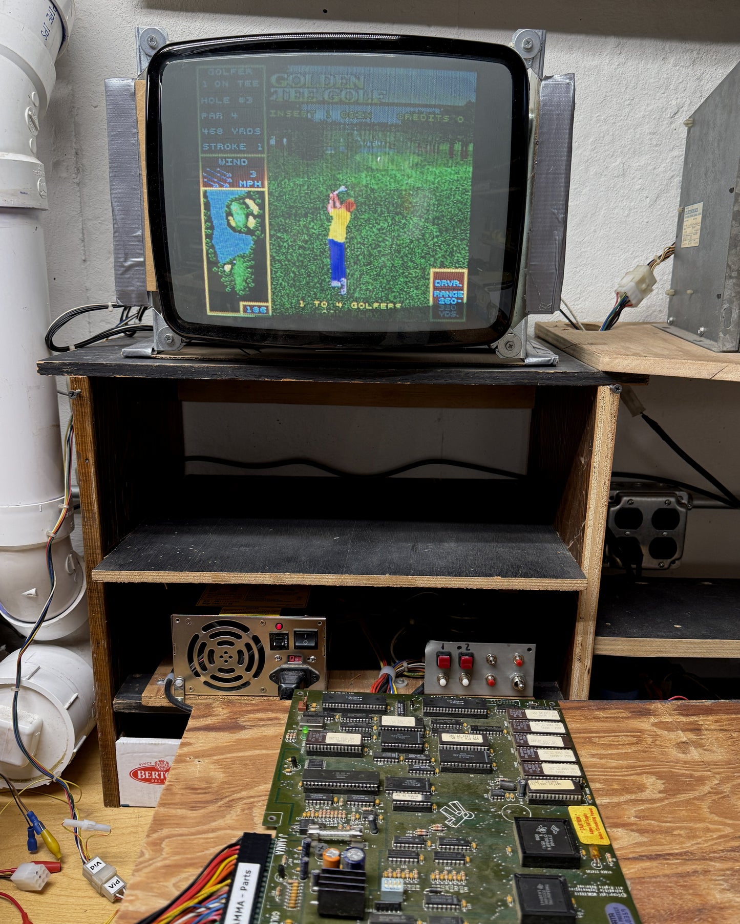 Golden Tee Golf (Original) Circuit Board)