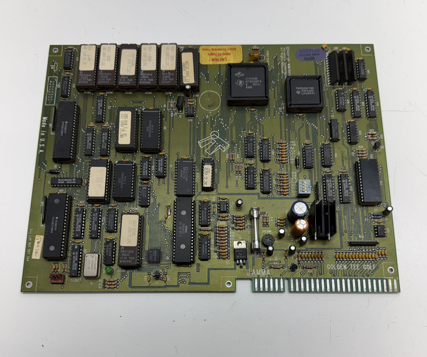 Golden Tee Golf (Original) Circuit Board)