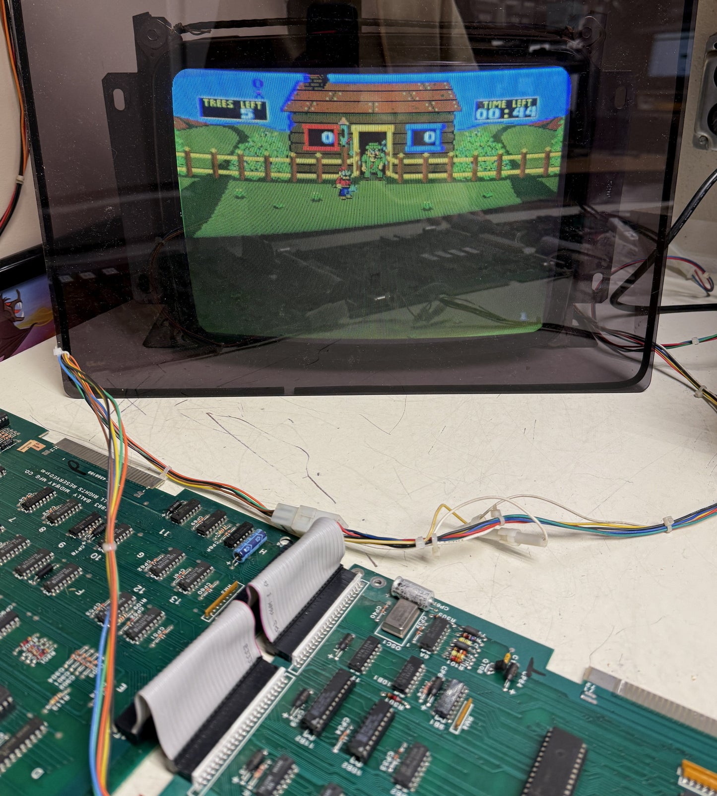Timber Arcade Boardset, Works