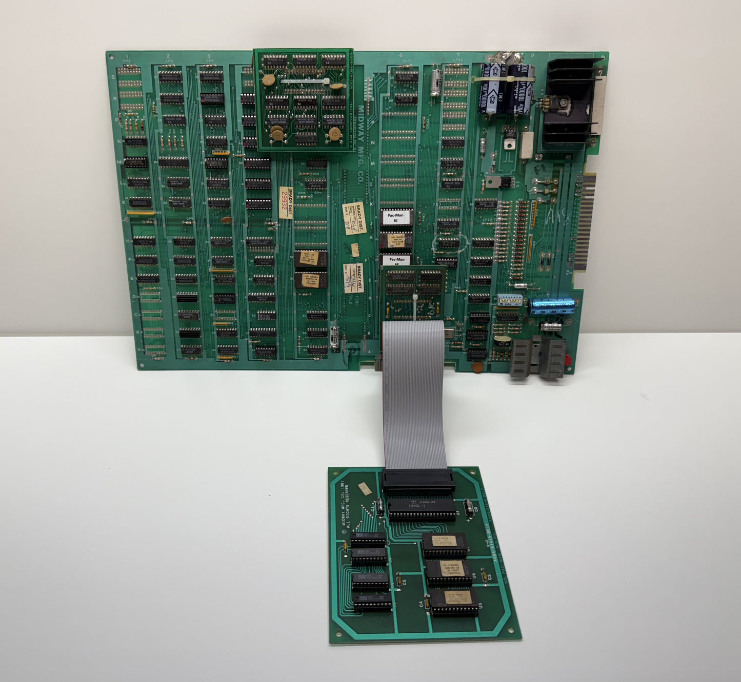 Ms. Pac-Man Arcade Circuit Board, Working