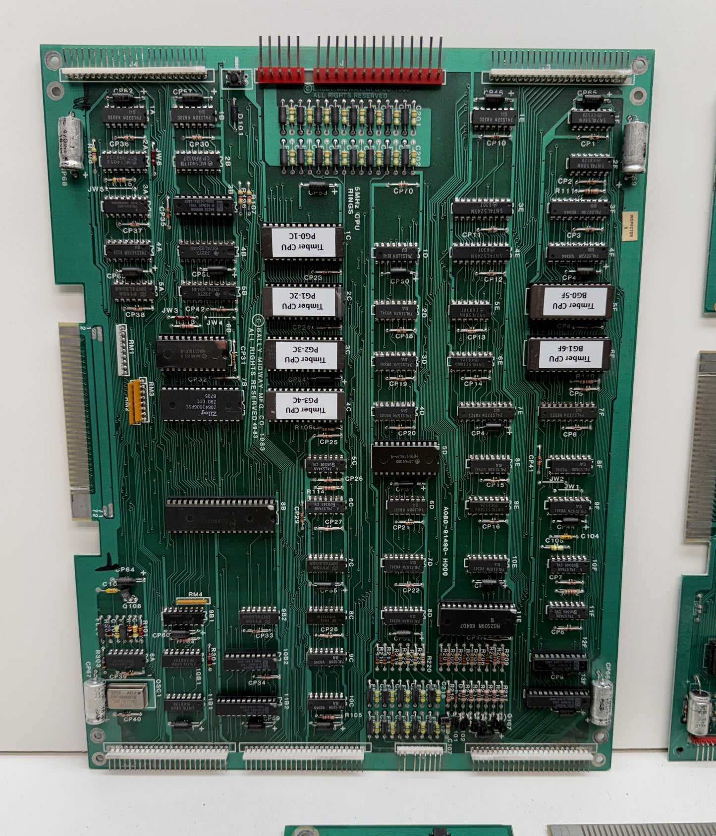 Timber Arcade Boardset, Works