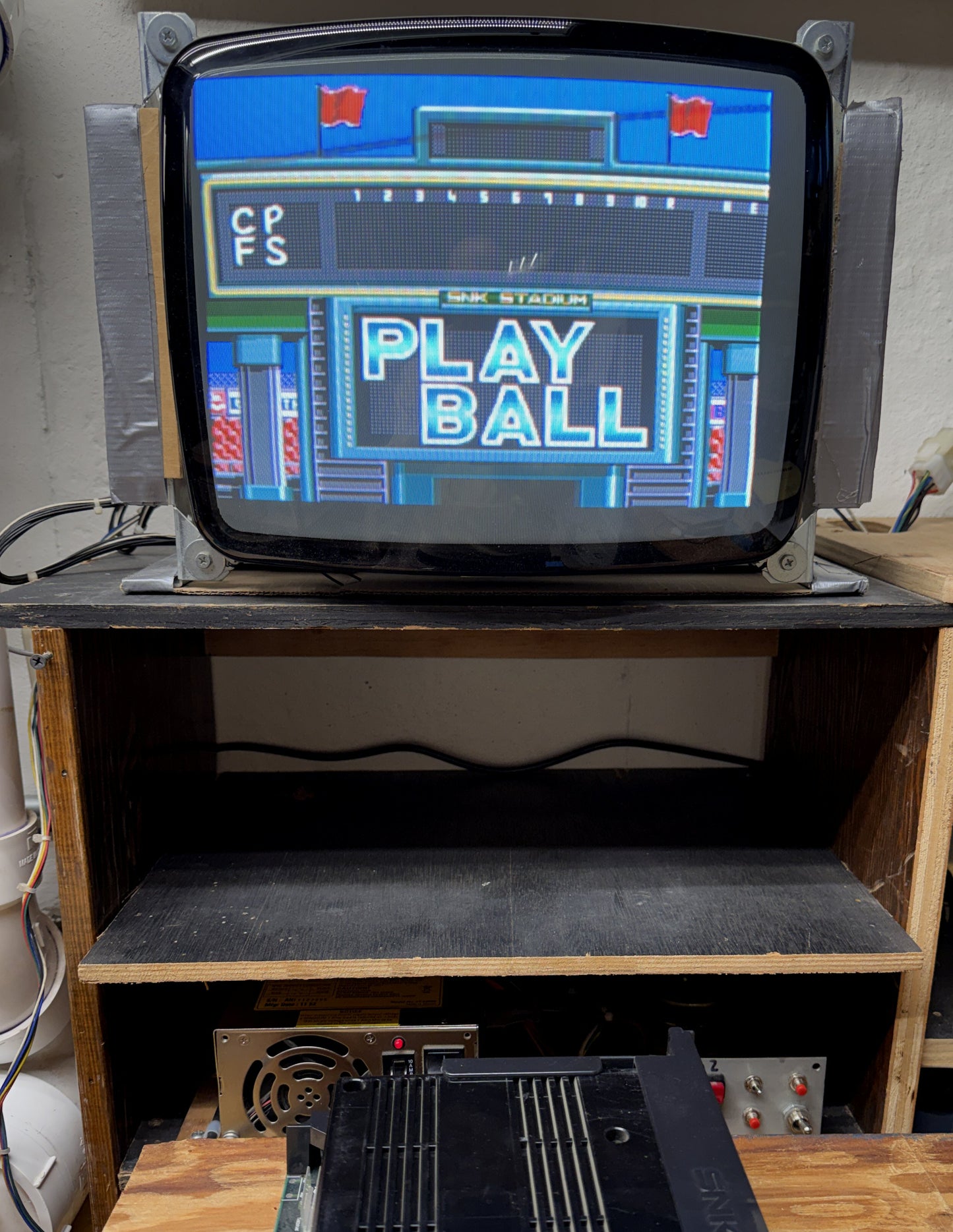 Neo Geo MVS 1-Slot Circuit Board, Works