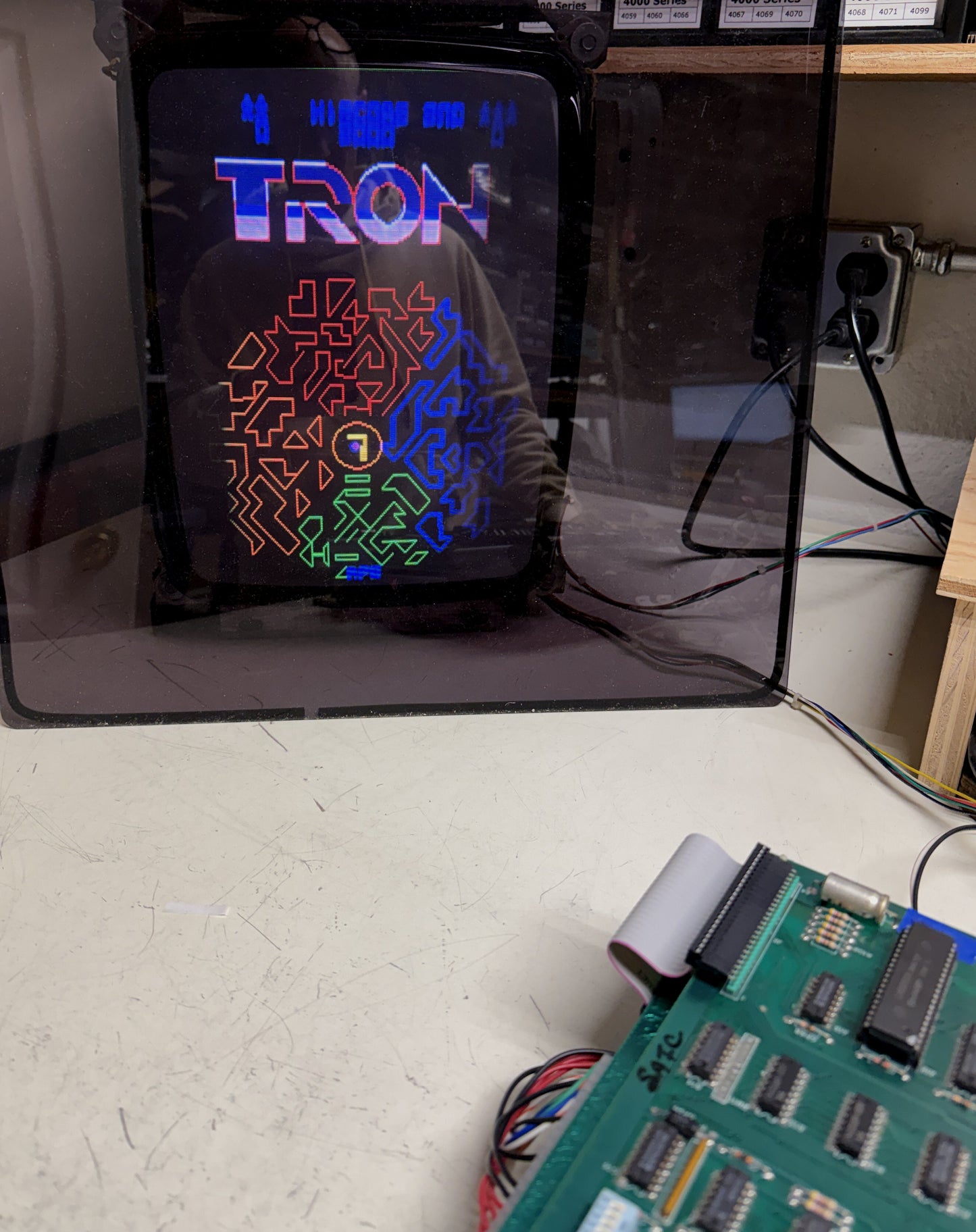 Tron Circuit Board, PCB, Works