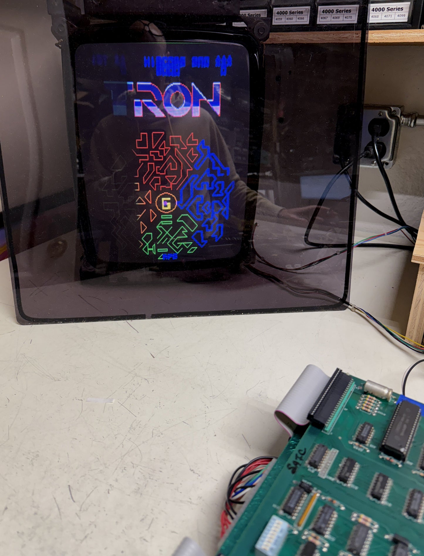 Tron Circuit Board, PCB, Works