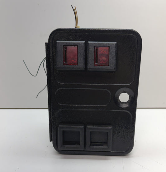 Coin Controls 2-Slot Coin Door, Upper Half