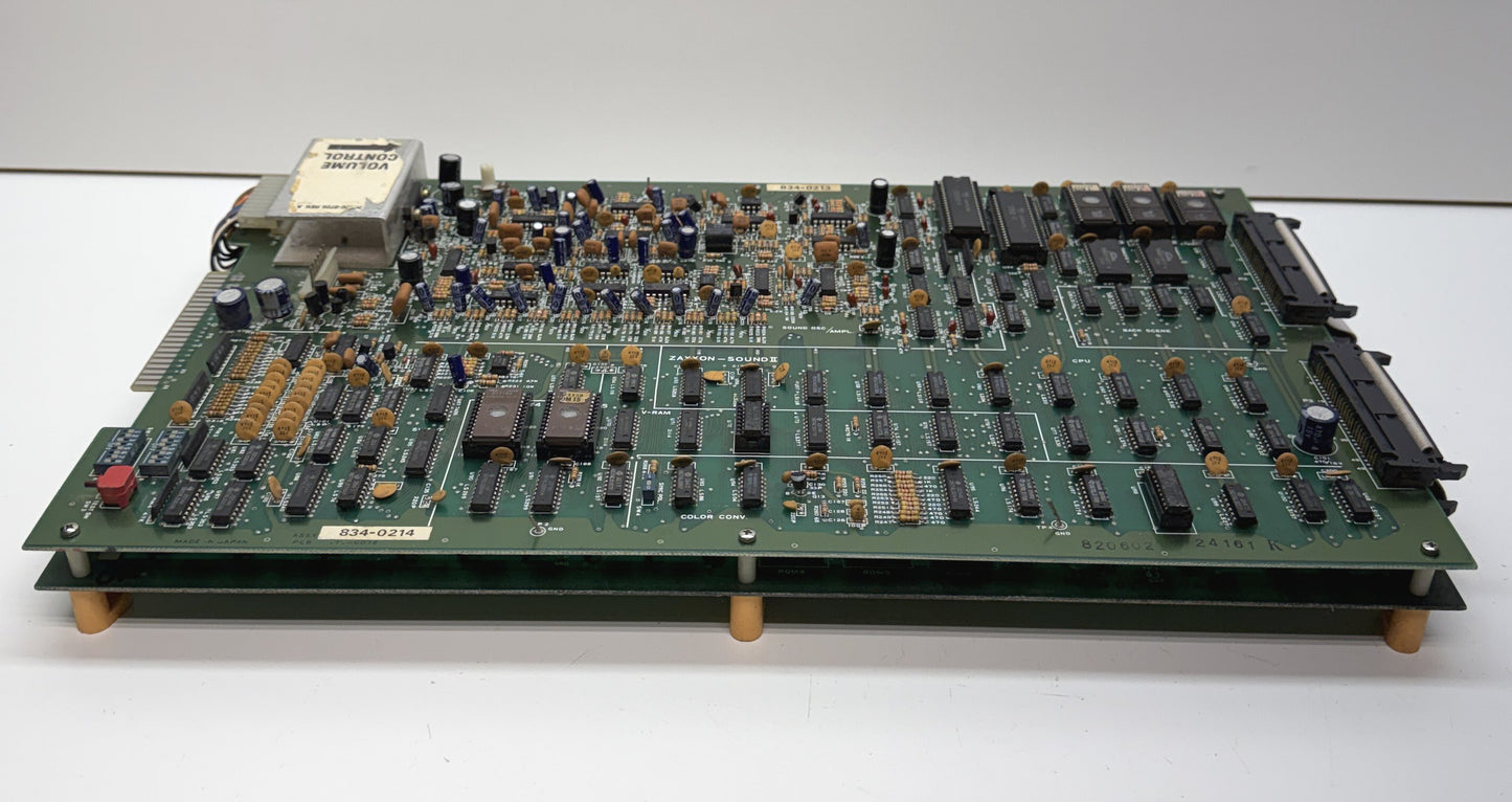 Zaxxon Circuit Board, Works