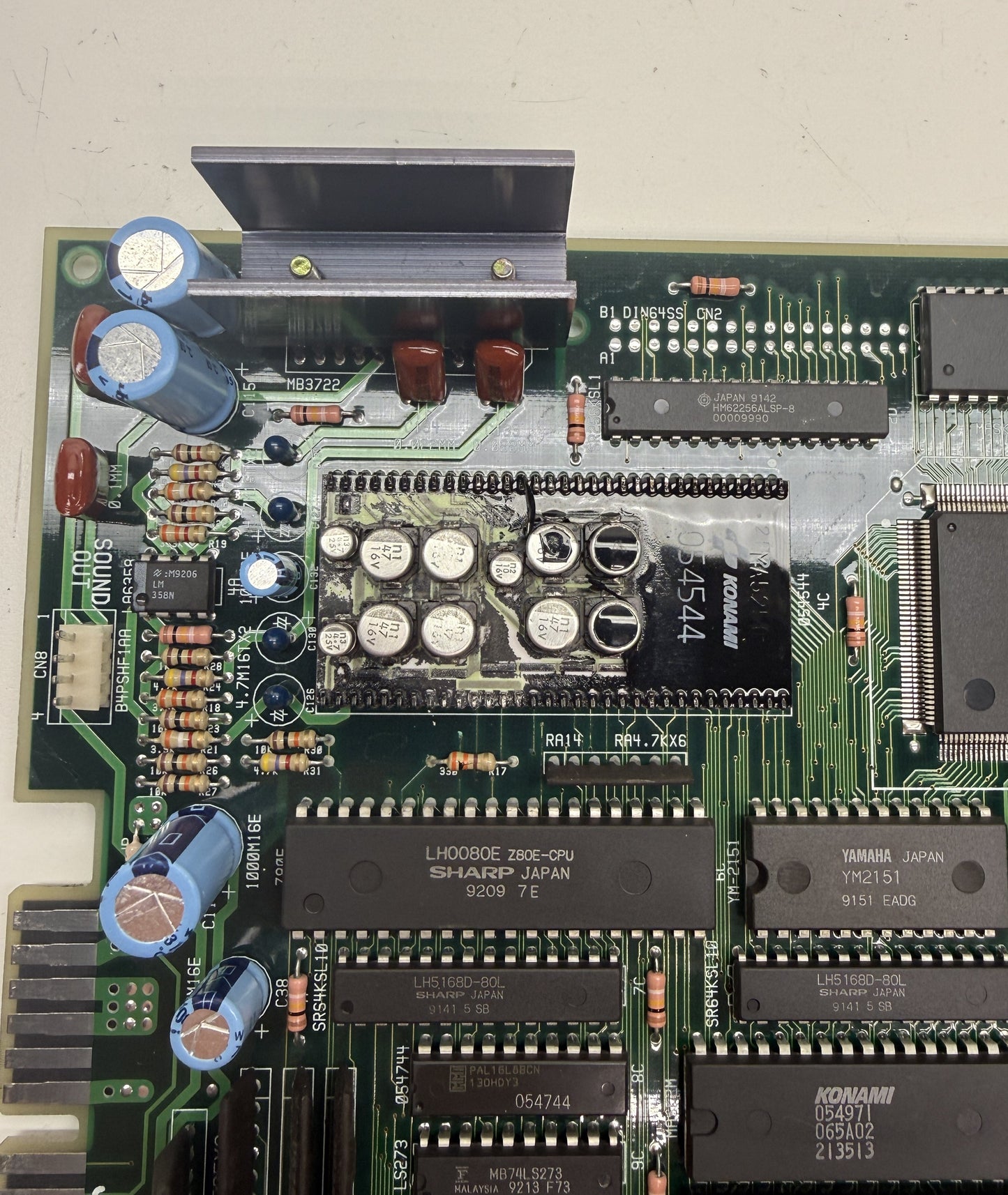 X-Men 4-Player Jamma Board with Sound Issues