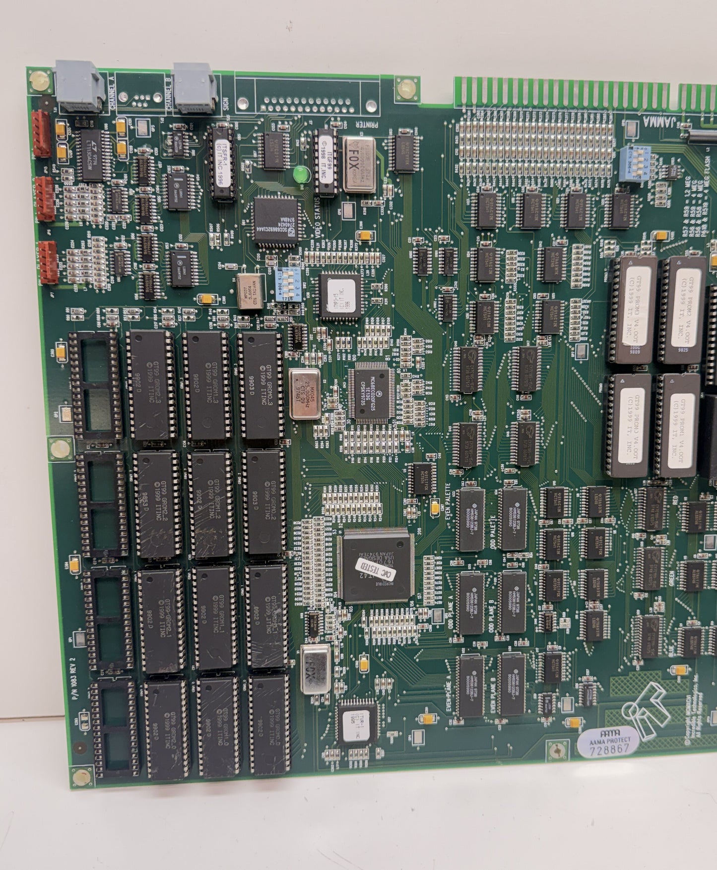 Golden Tee '99 Circuit Board, Not Working