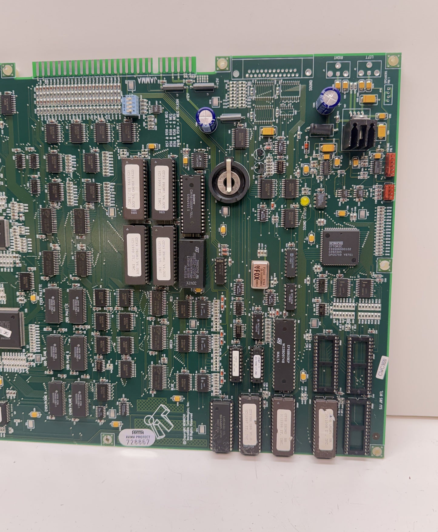 Golden Tee '99 Circuit Board, Not Working