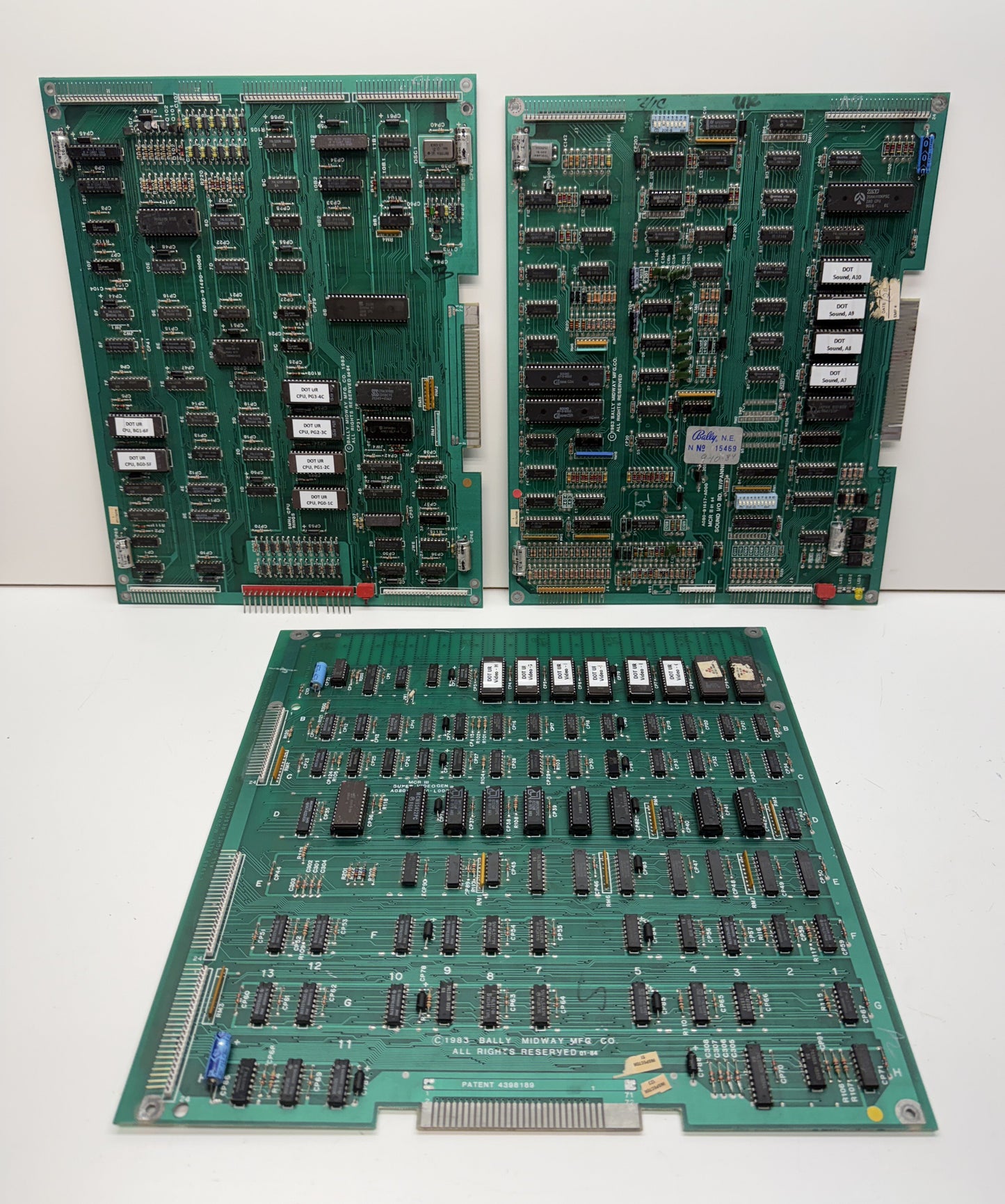 Discs of Tron Upright Circuit Board, Works