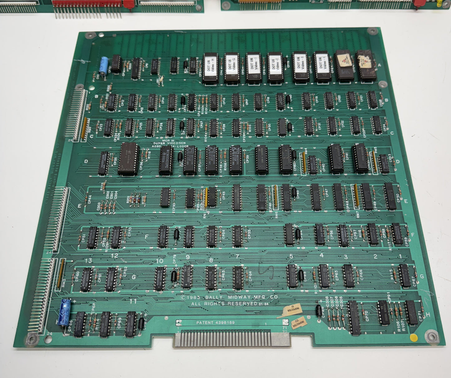Discs of Tron Upright Circuit Board, Works