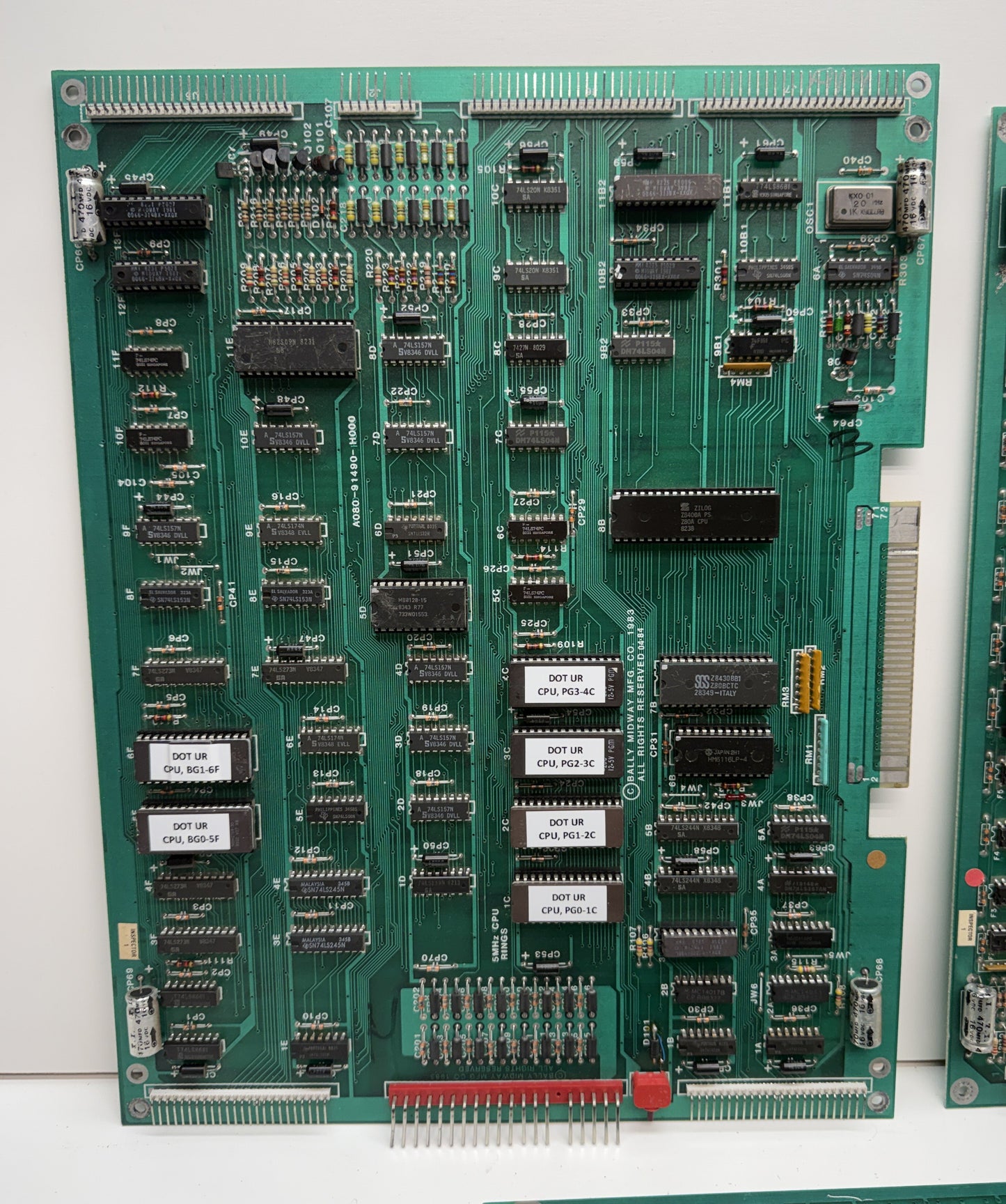 Discs of Tron Upright Circuit Board, Works