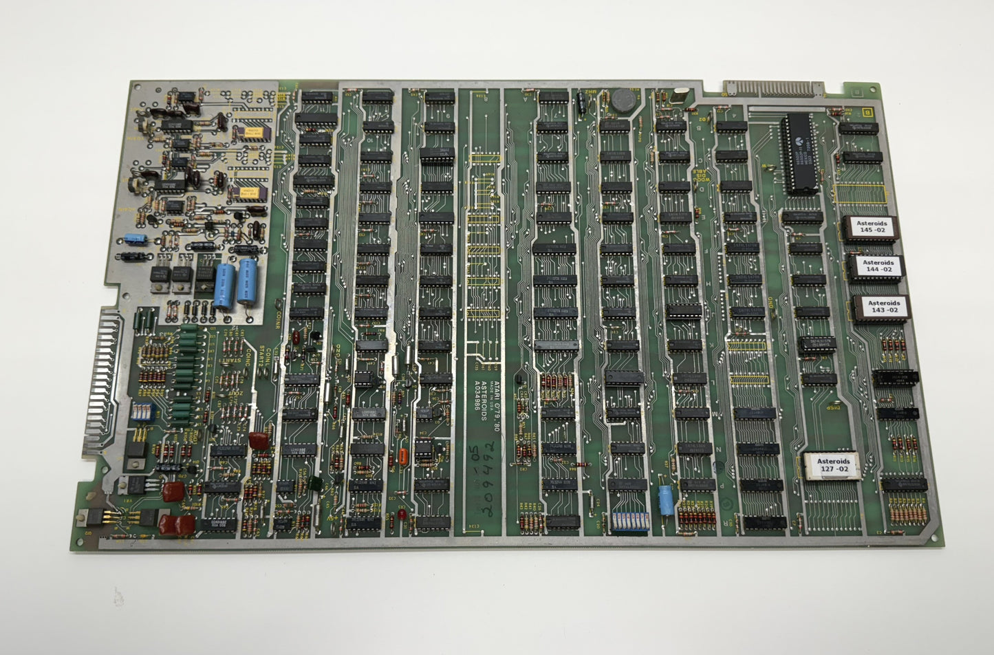 Asteroids Circuit Board, Works