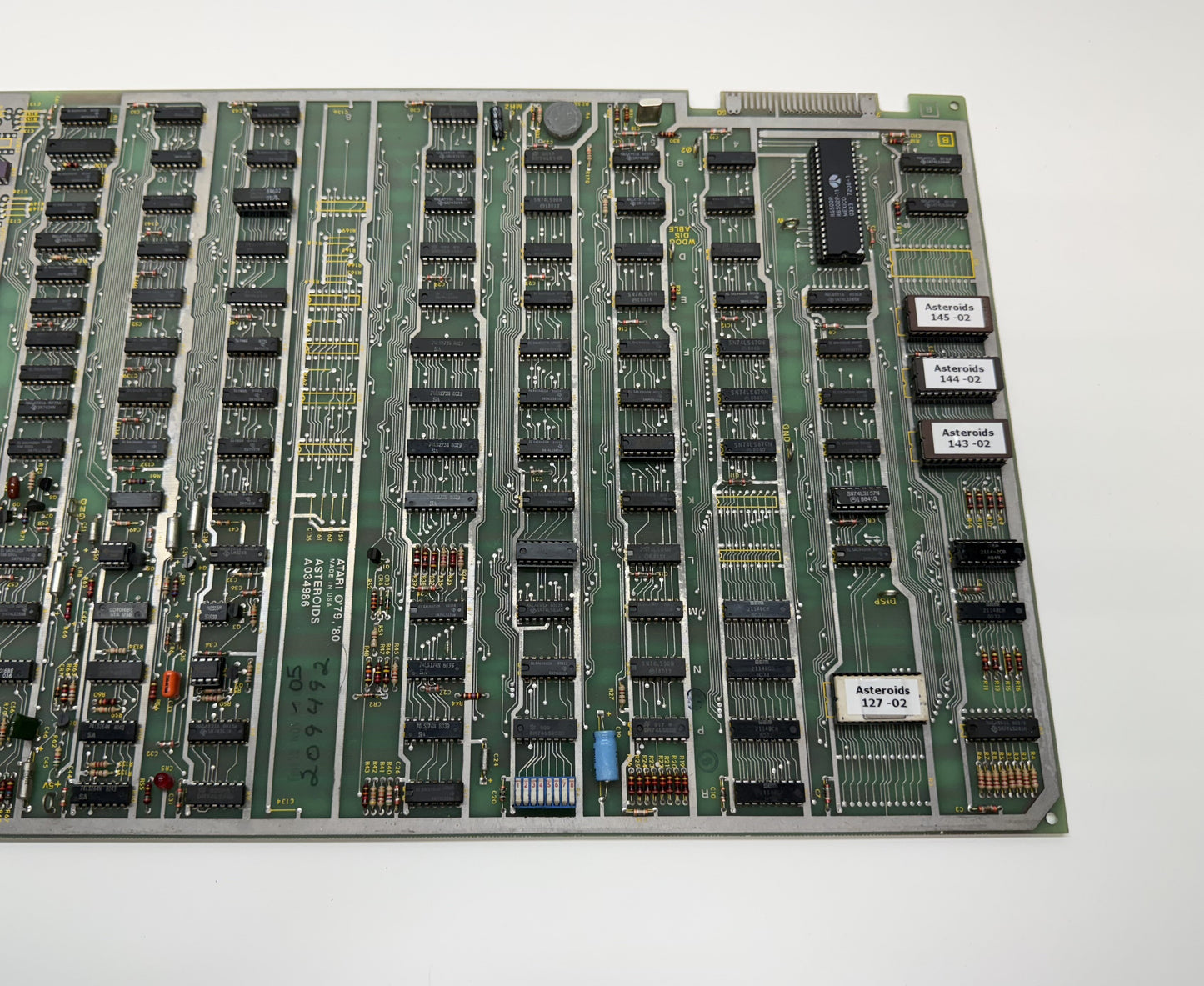 Asteroids Circuit Board, Works