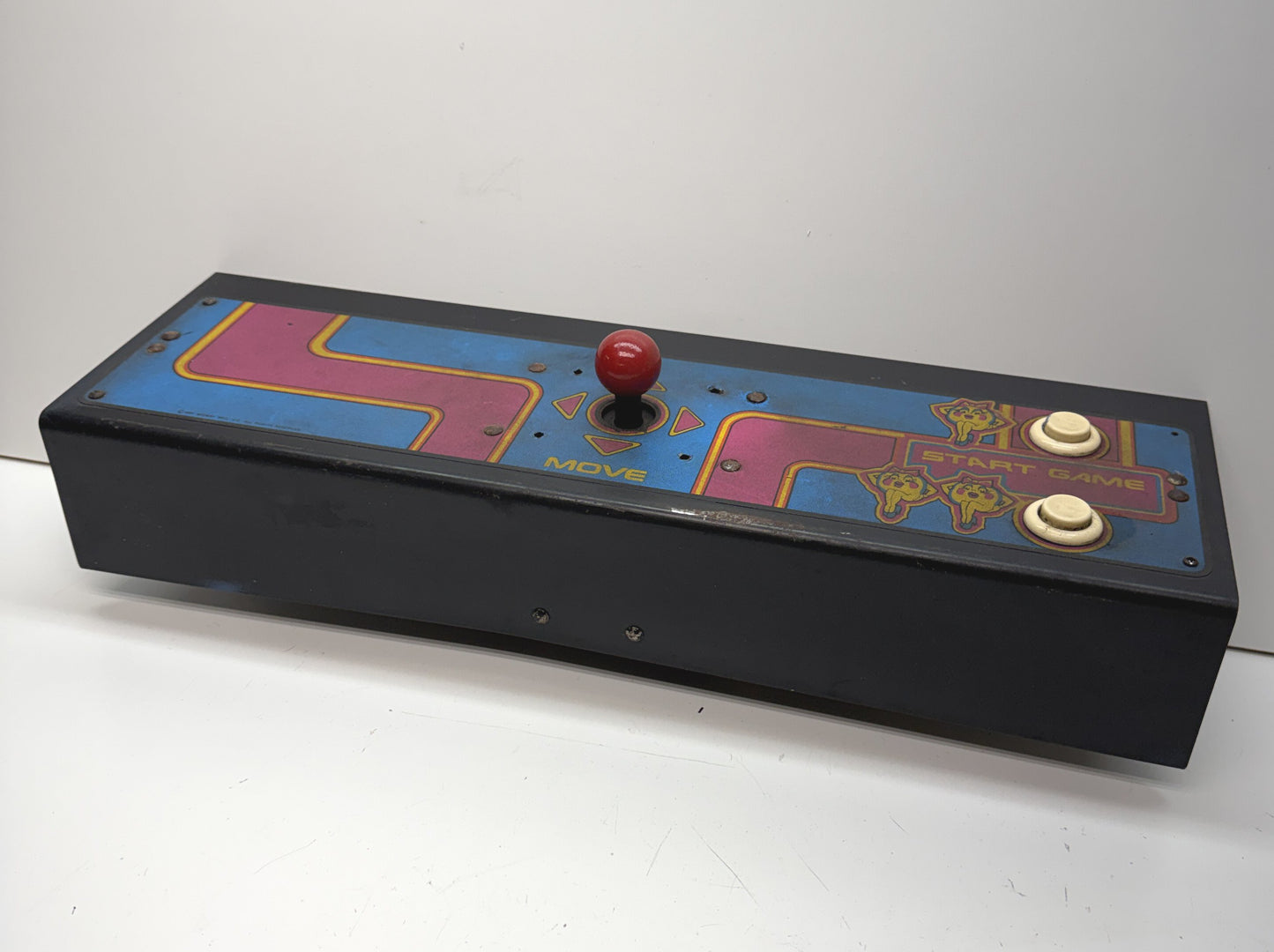 Ms. Pac-Man Upright Control Panel