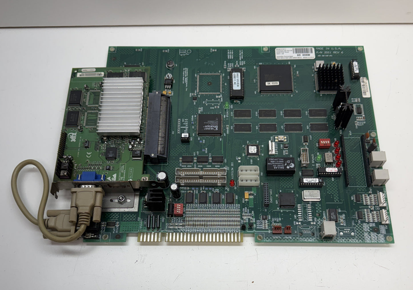 Golden Tee Fore 2003 Circuit Board, Works