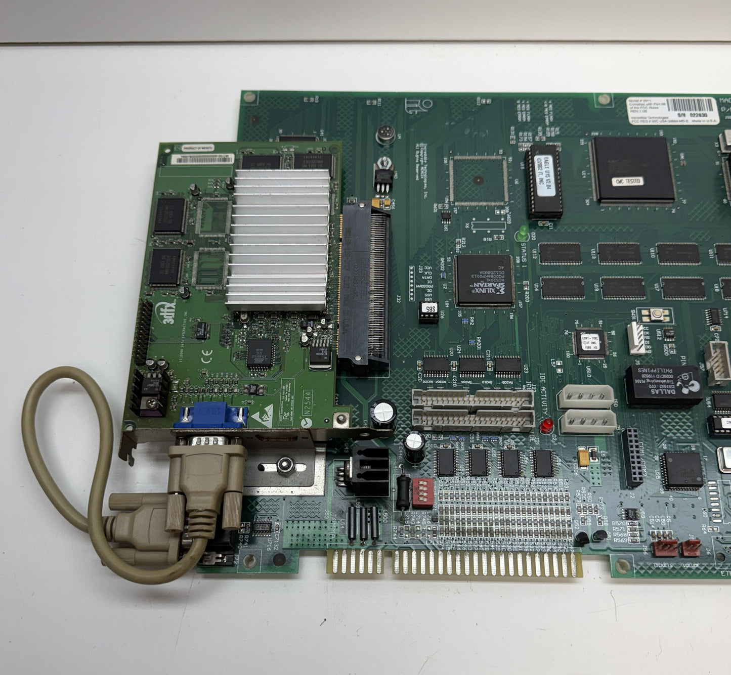 Golden Tee Fore 2003 Circuit Board, Works