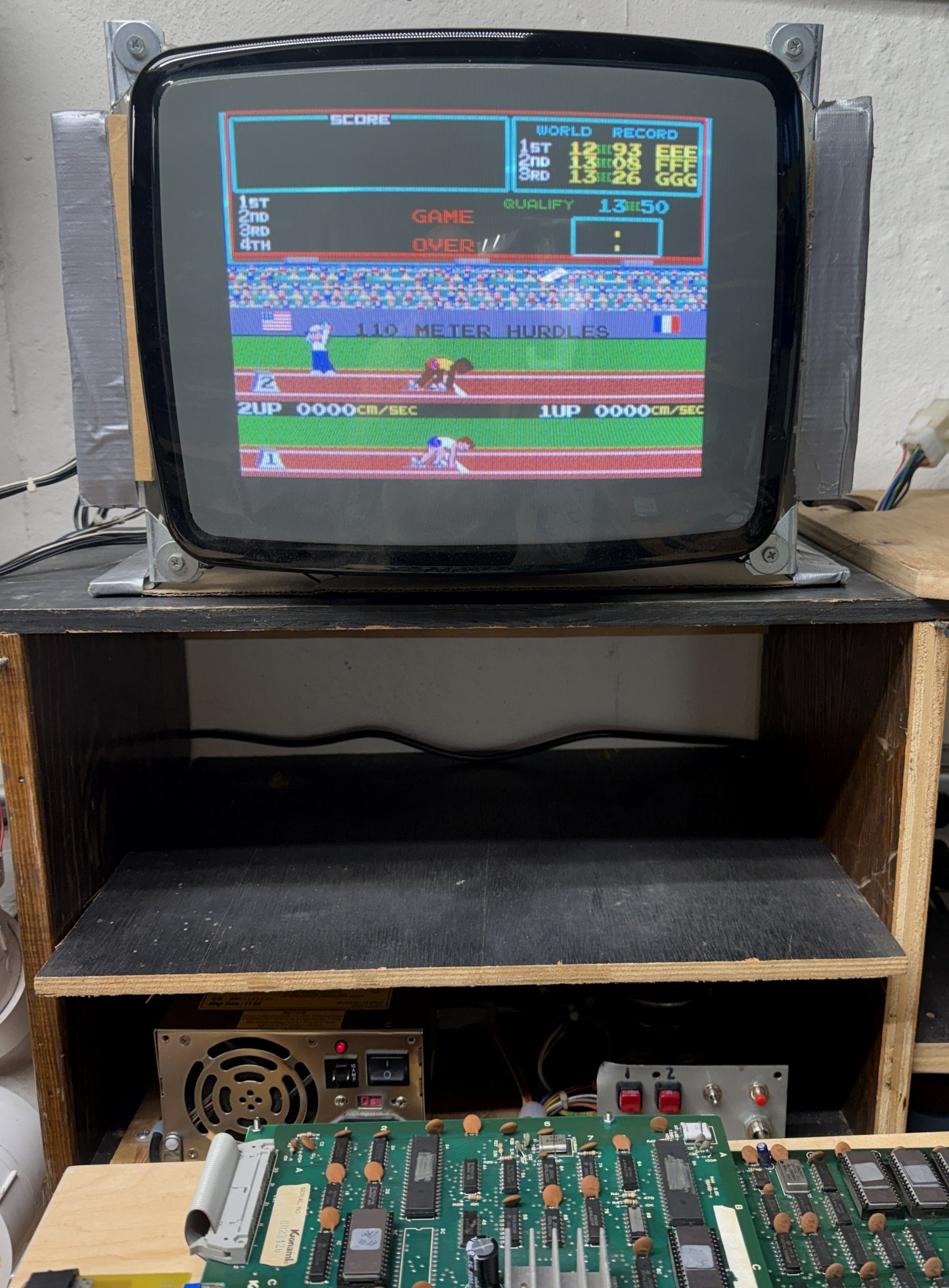 Track & Field Circuit Board, Works