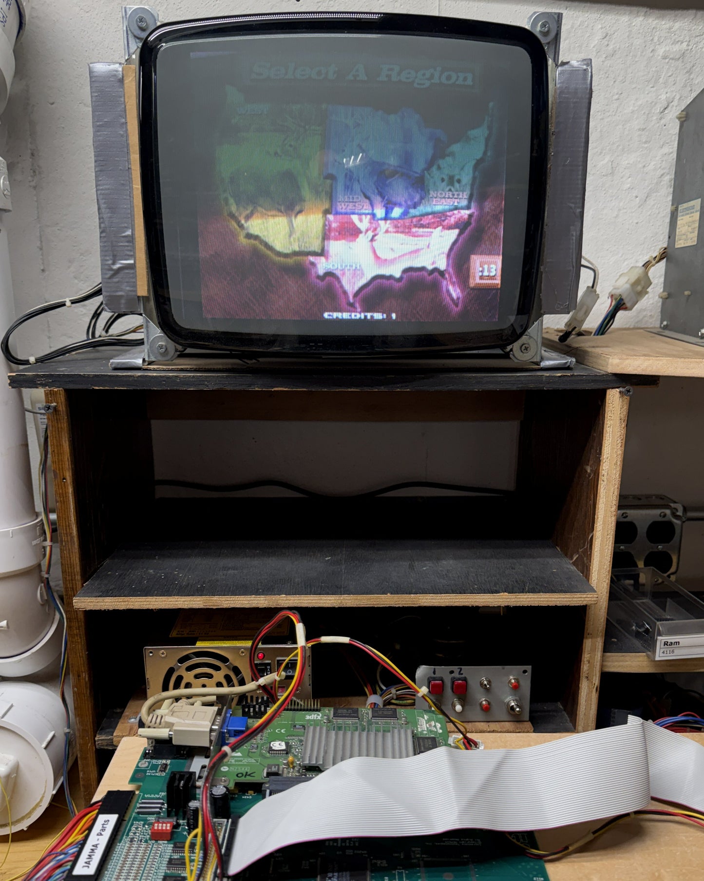 Big Buck Hunter Circuit Board, Working