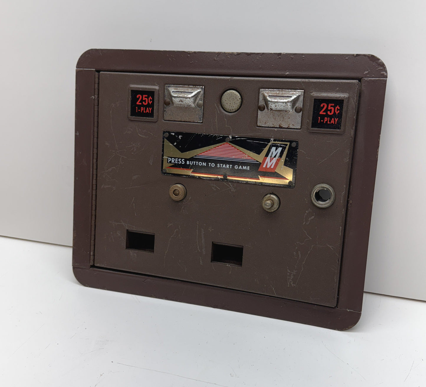 Midway Brown Coin Door