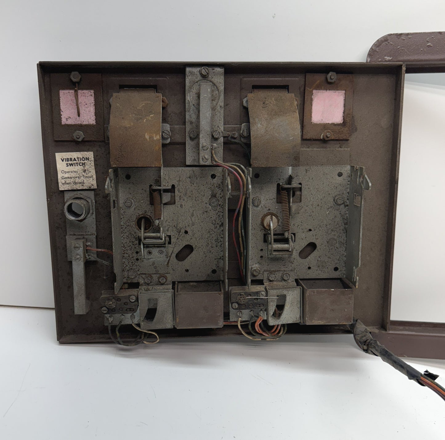 Midway Brown Coin Door