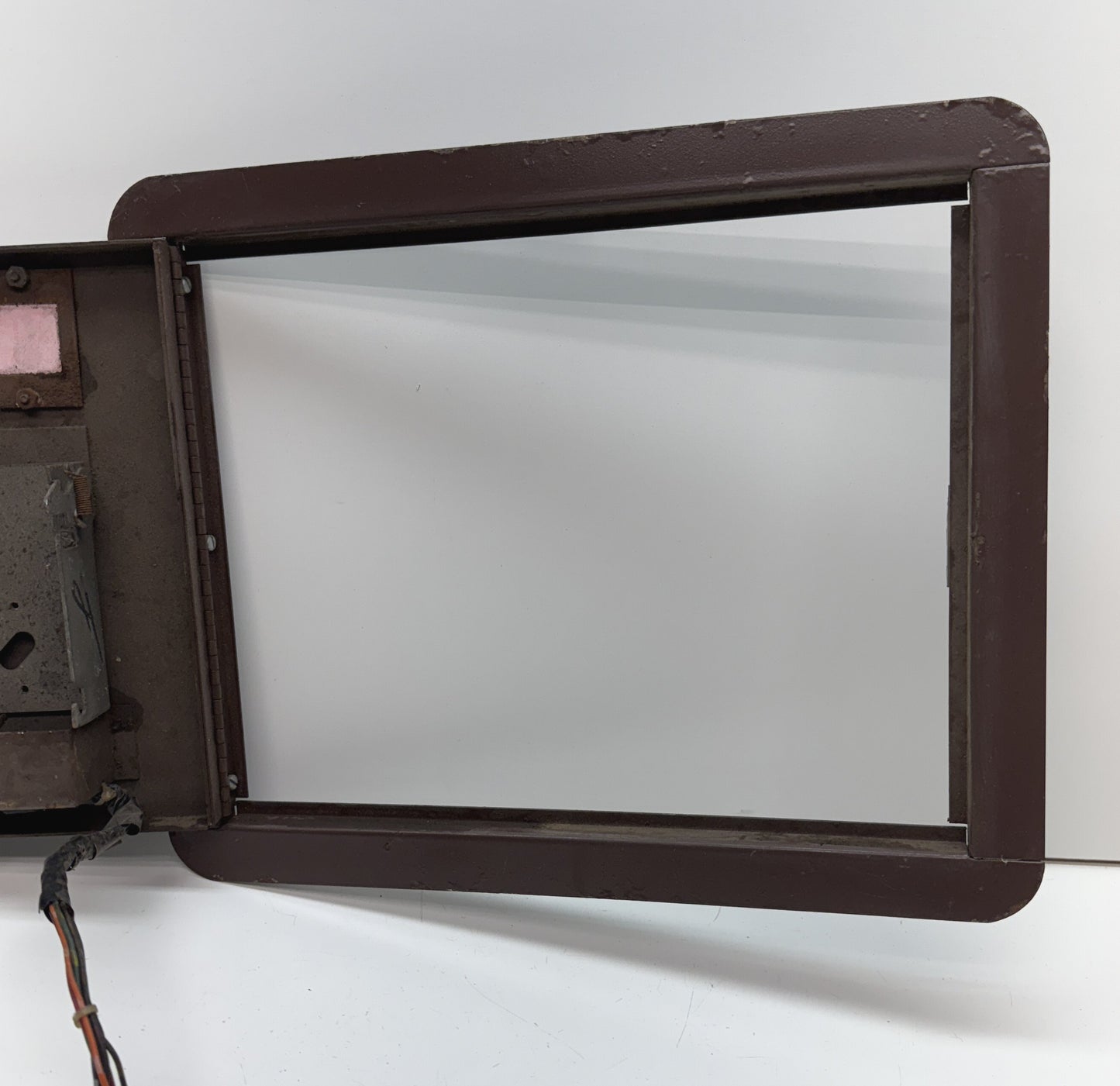 Midway Brown Coin Door