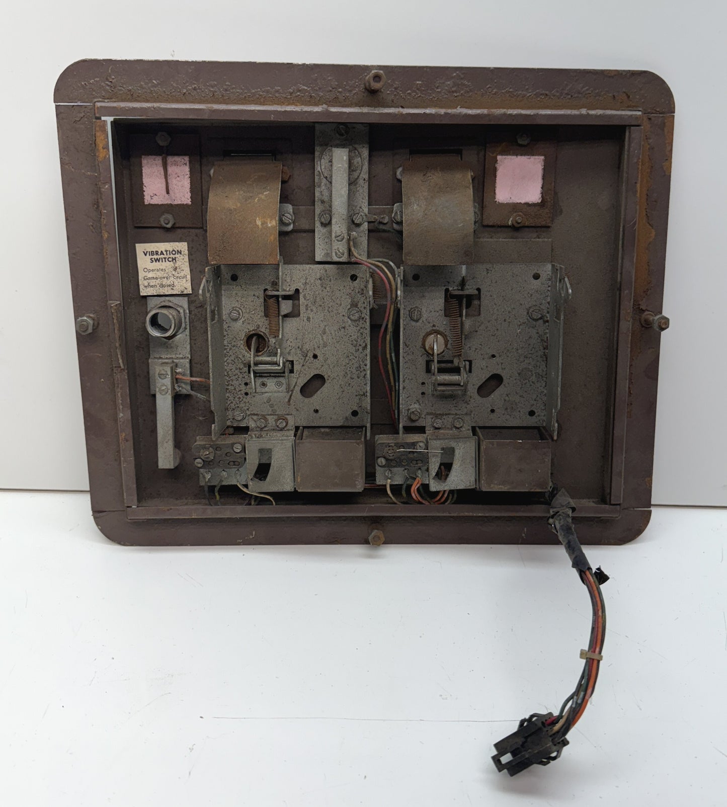 Midway Brown Coin Door