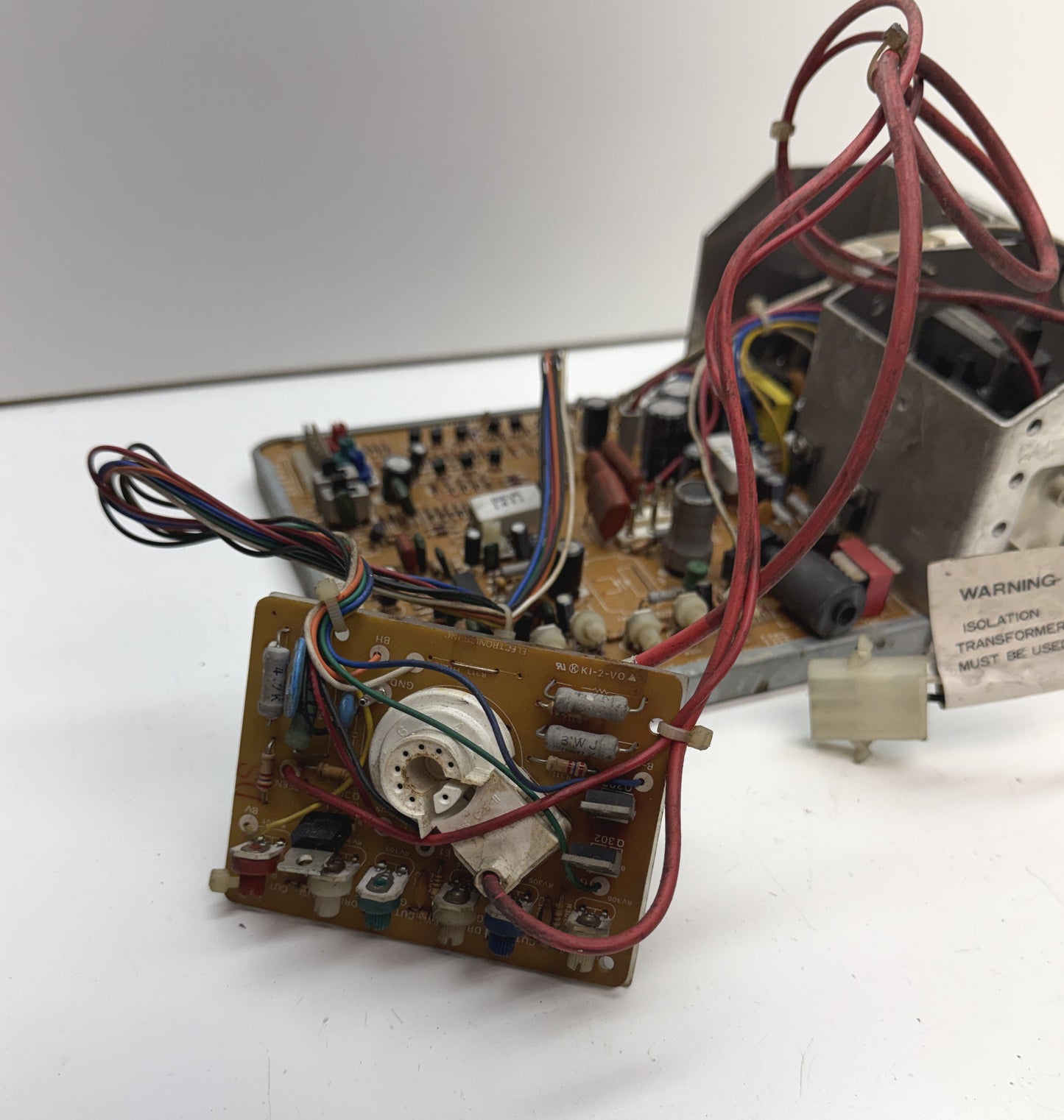 Kortek K1-2-VO Monitor Chassis, Untested