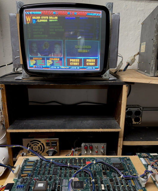 NBA Jam Jamma Circuit Board, Works
