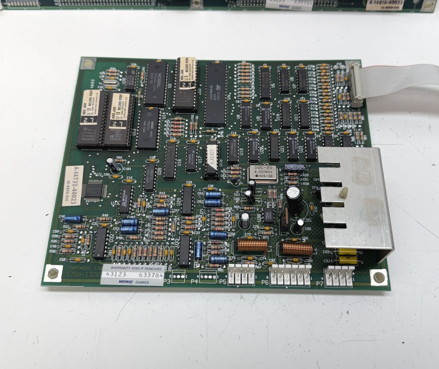 NBA Jam Jamma Circuit Board, Works