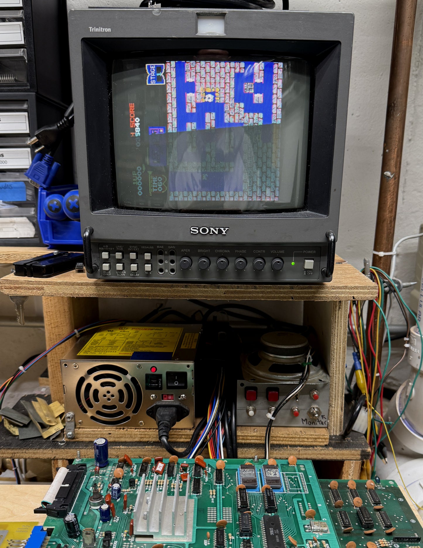 Tutankham Circuit Board, Works