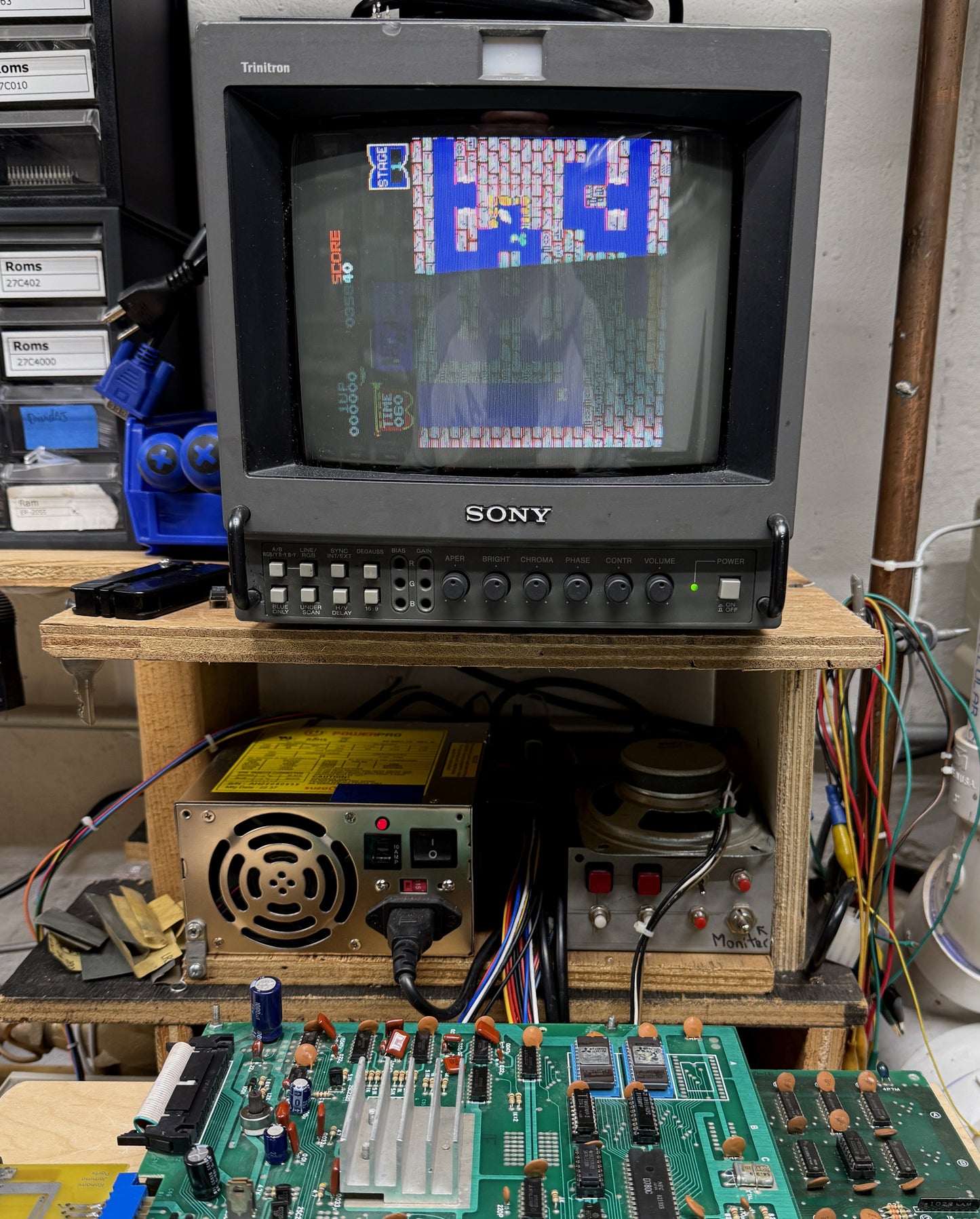 Tutankham Circuit Board, Works