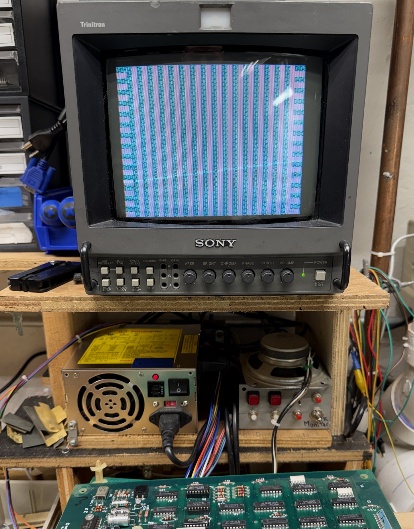 Galaga Circuit Board, Not Working
