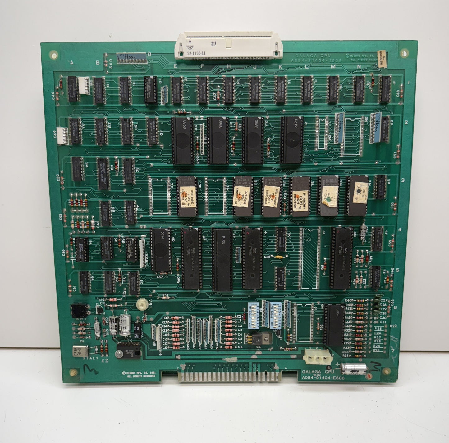Galaga Circuit Board, Not Working