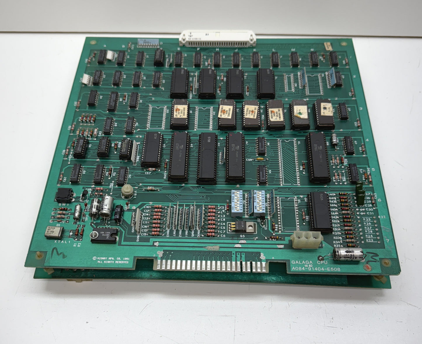 Galaga Circuit Board, Not Working