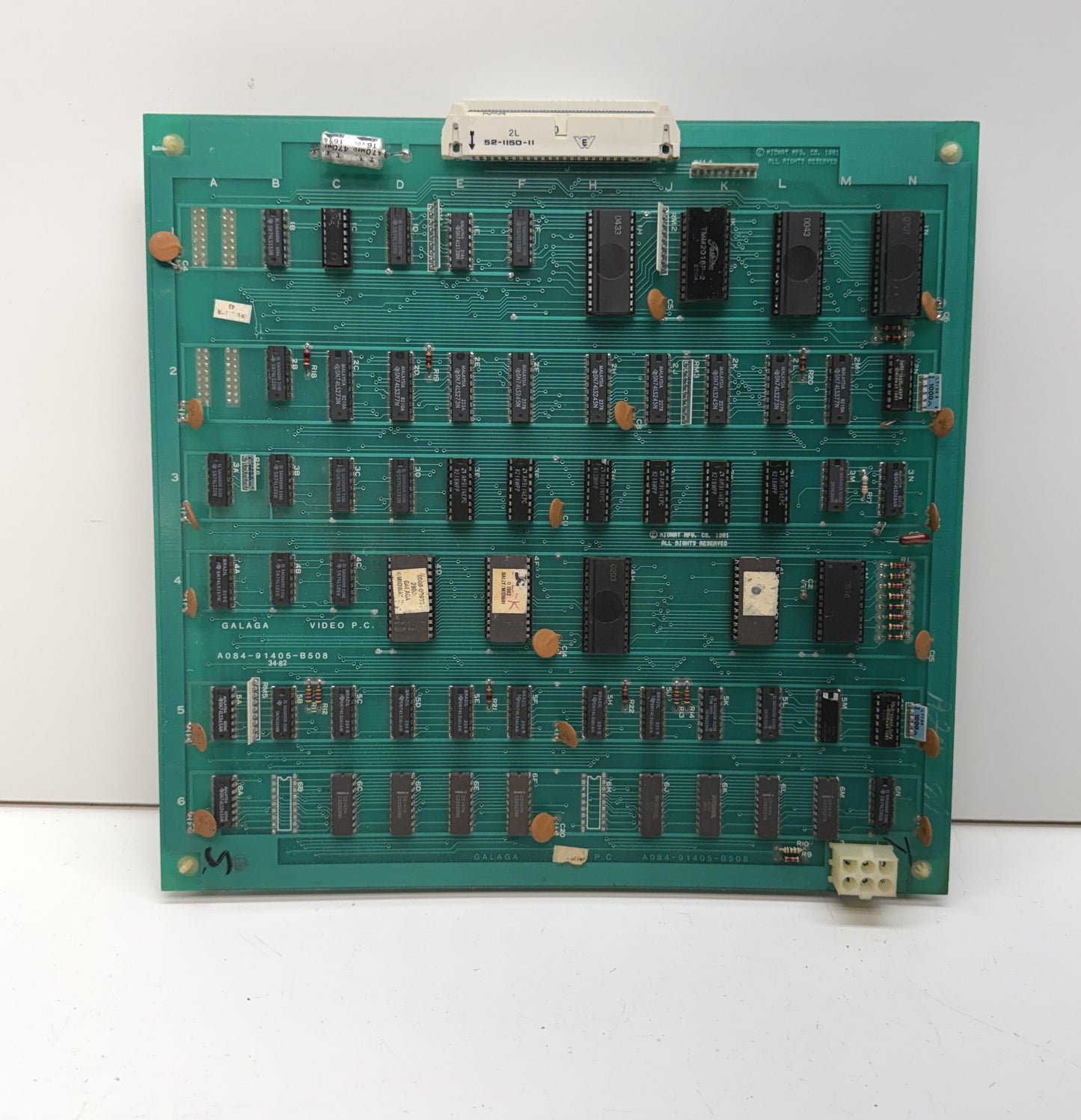 Galaga Circuit Board, Not Working