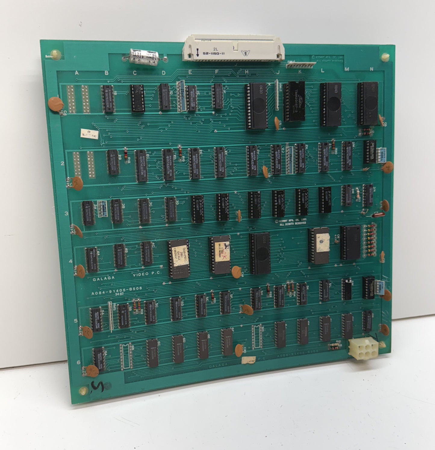 Galaga Circuit Board, Not Working