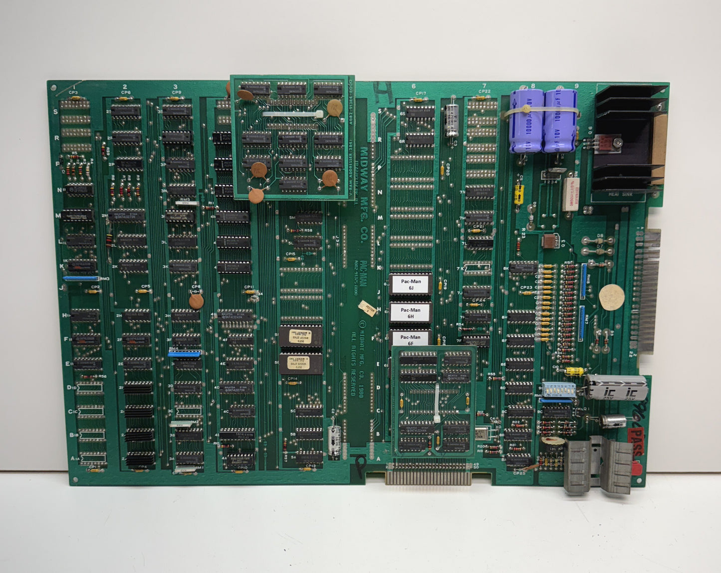 Pac-Man Circuit Board, Working