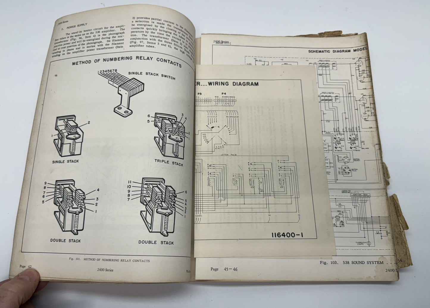 Wurlitzer 2400 Series Service Manual