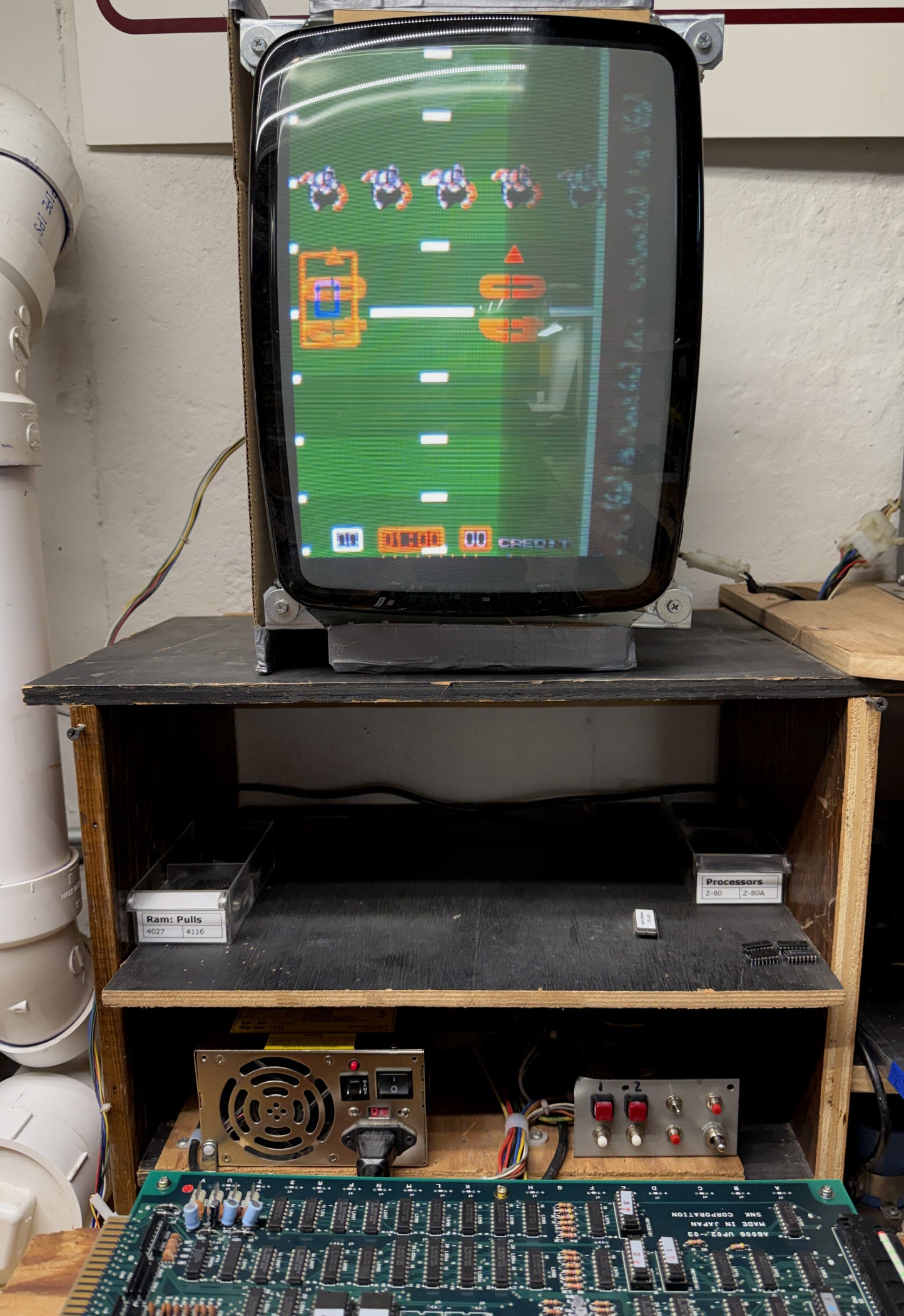 Touchdown Fever Jamma Circuit Board, Works