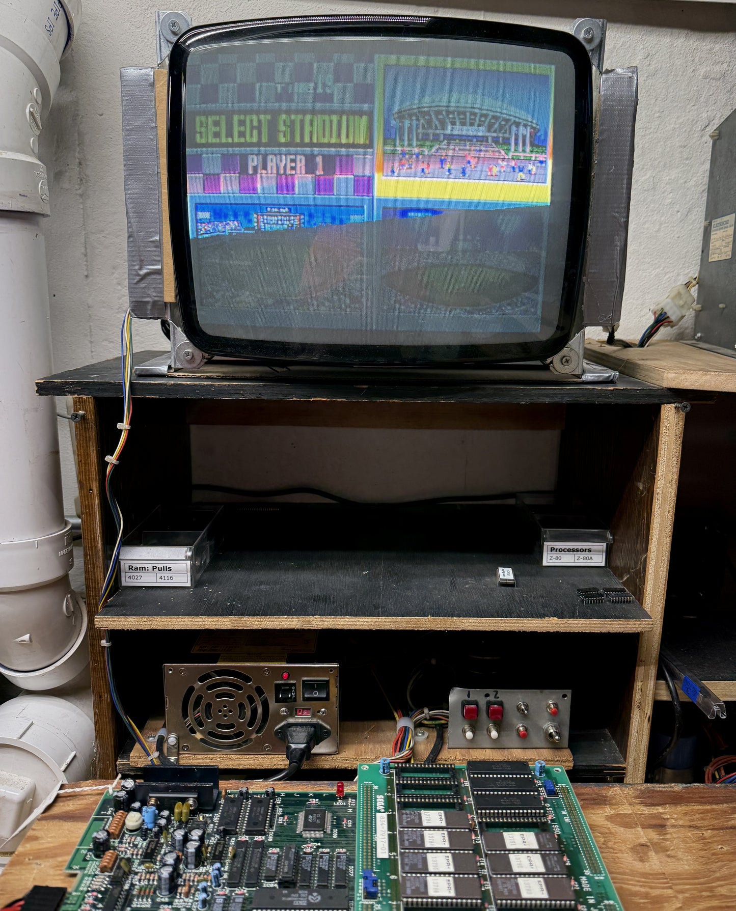 Clutch Hitter Jamma Circuit Board, Works